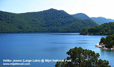 Veliko Jezero (Large Lake) on Mljet