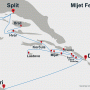 Mljet Ferry Map