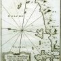 Map of Mljet from 1750s
